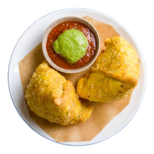 Samosa with Chutney